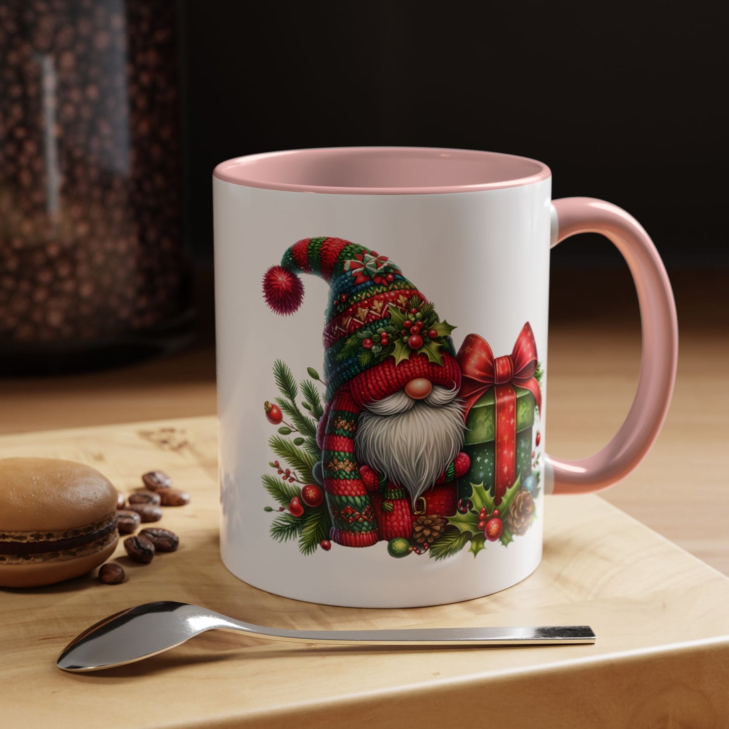 Christmas Mug - Gnome and Present
