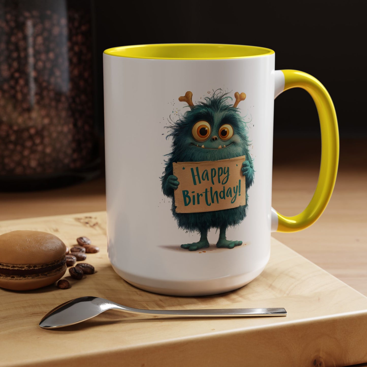 Birthday Mug - Birthday Sign Monster