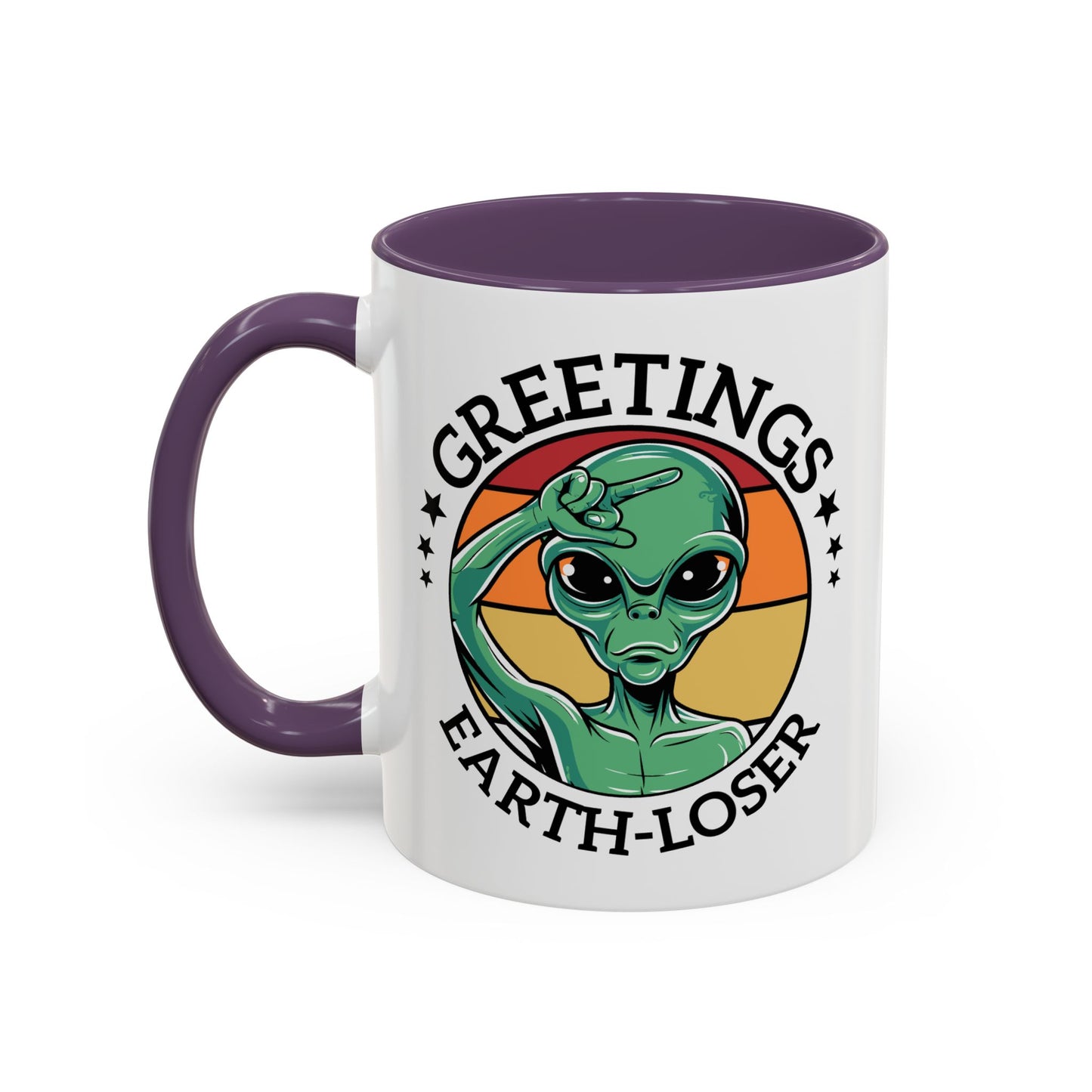 Alien Mug - Greetings Earth-Loser