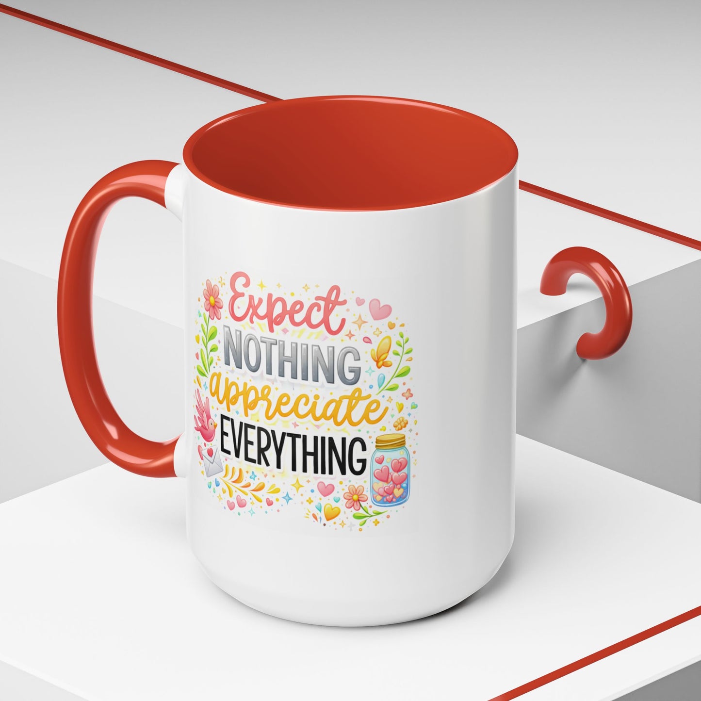 Wellness Mug - Expect Nothing Appreciate Everything