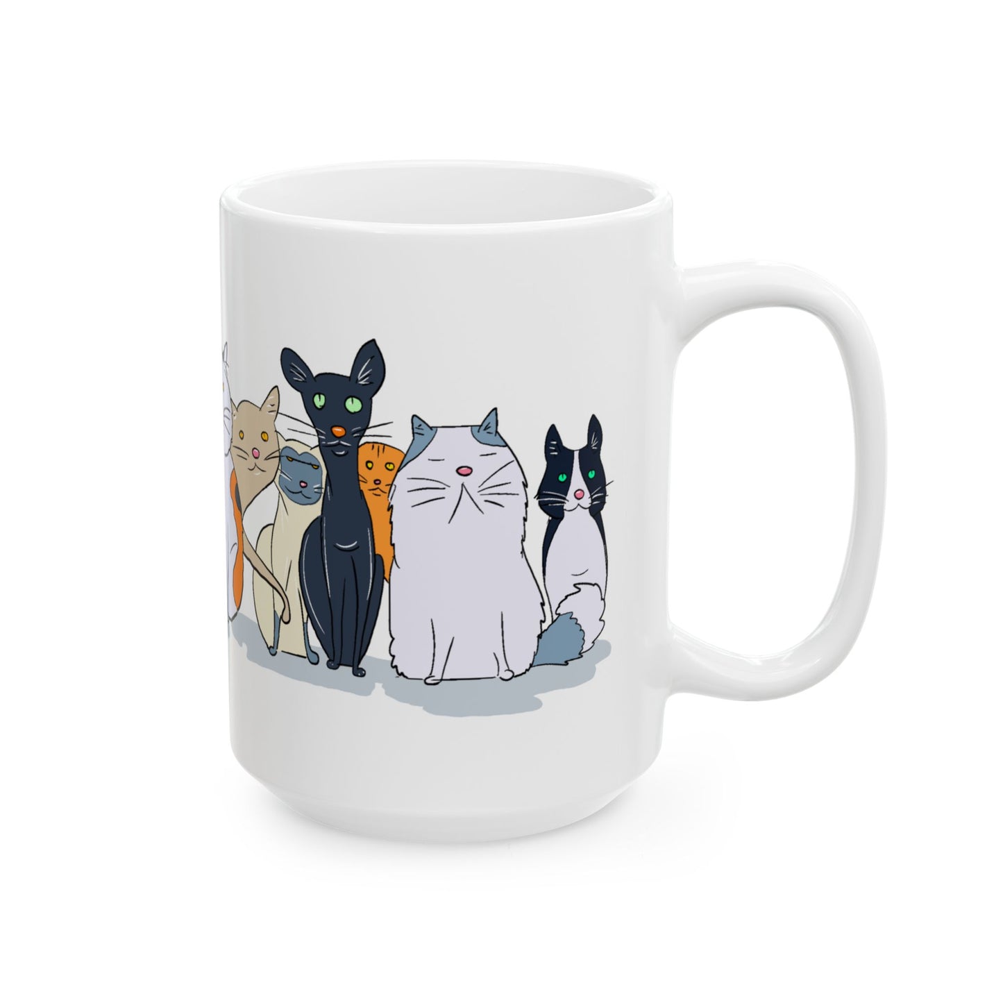 Animal Mug - Animated Cat Wrap