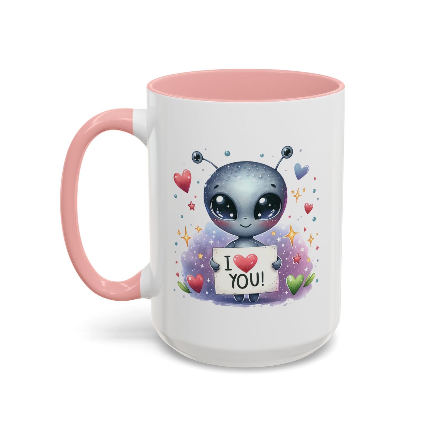 Anniversary Mug - I Love You Alien