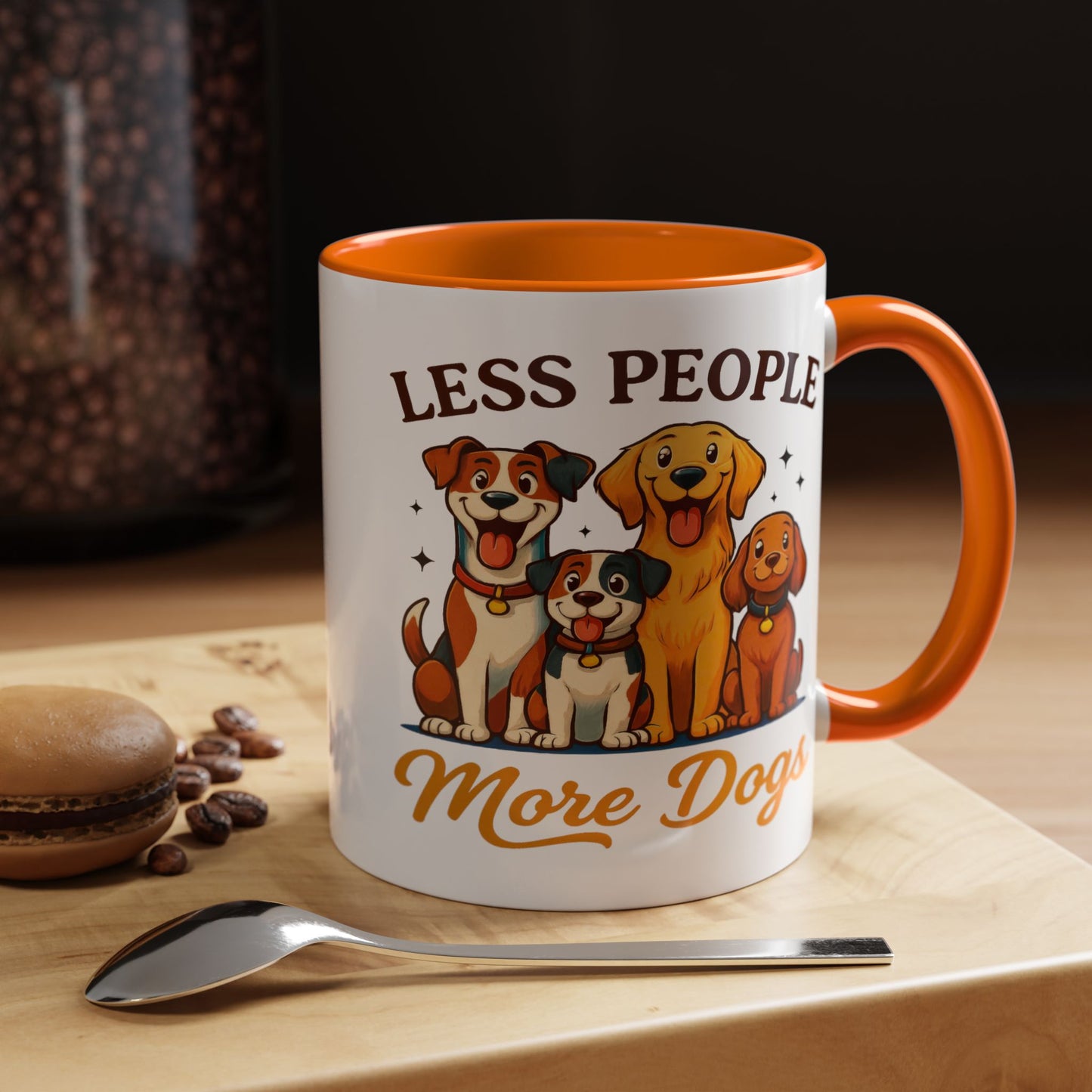 Animal Mug - Less People More Dogs