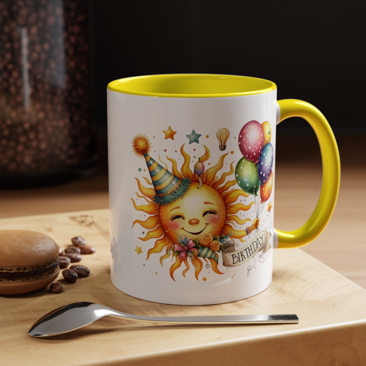 Birthday Mug - Happy Birthday Sun