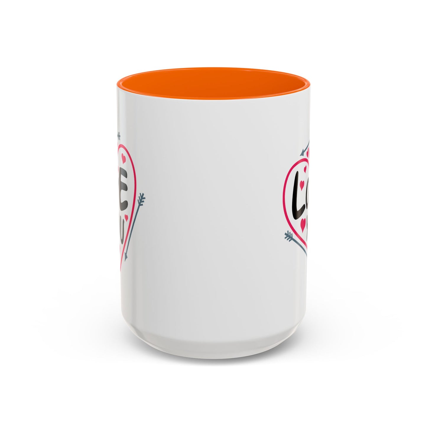 Valentine's Day Mug - Love You Heart Arrows