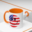 4th of July Mug - America Smiley Face