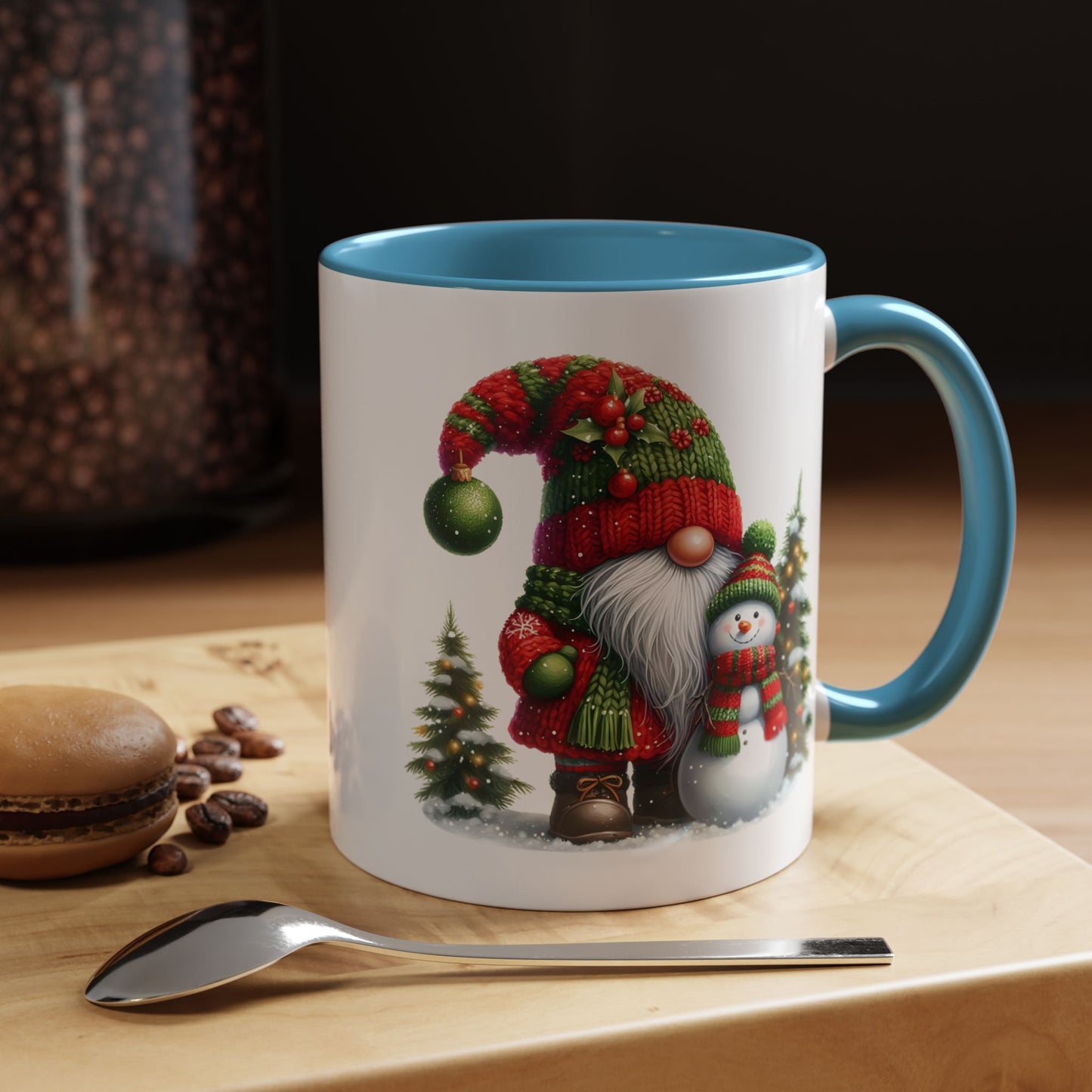 Christmas Mug - Gnome and Snowman