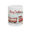Christmas Mug - Merry Christmas Snowy Landscape Train