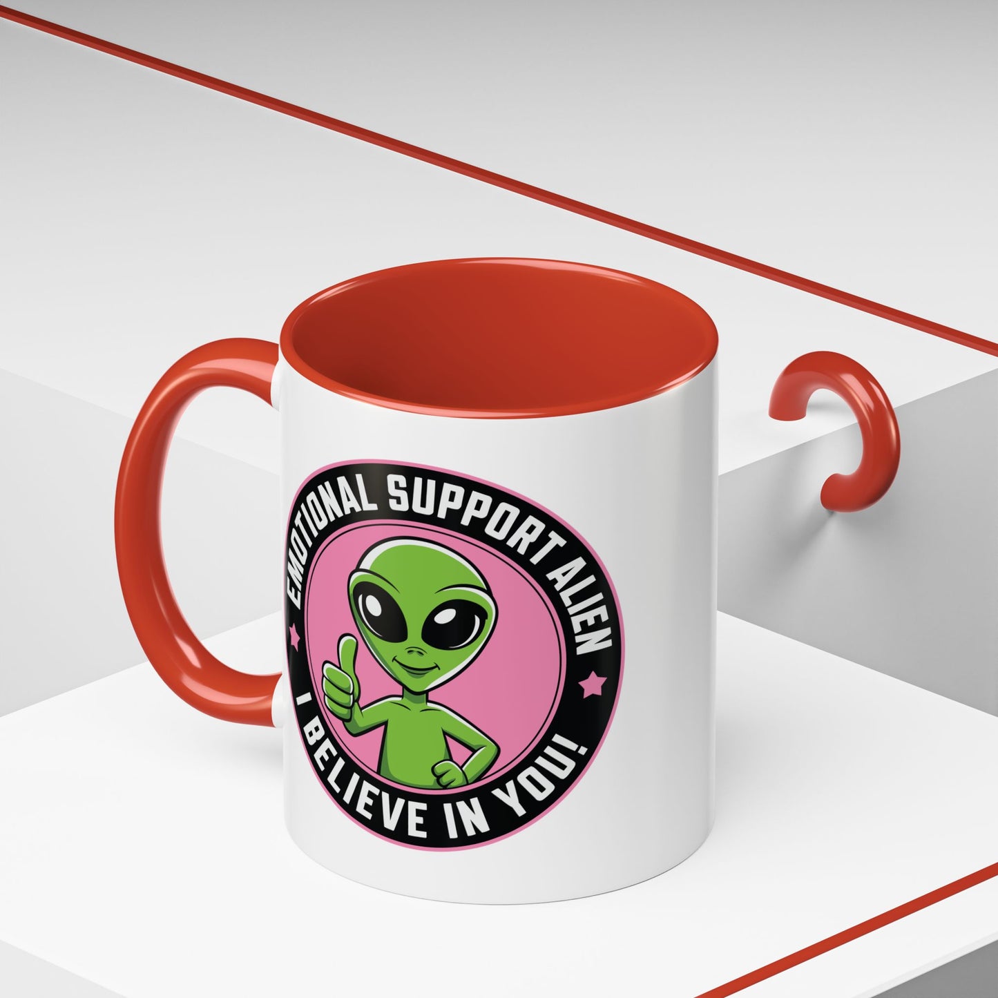 Alien Mug - Emotional Support Alien