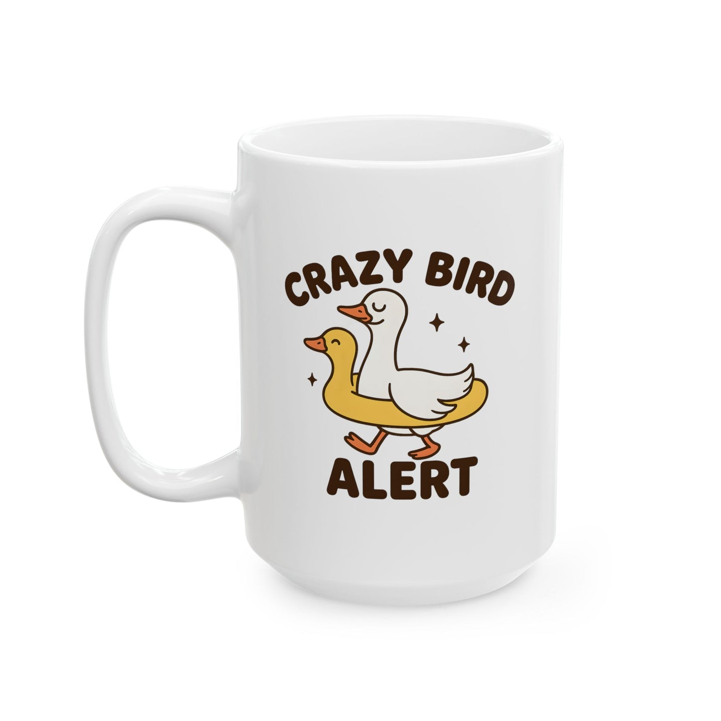 Office Mug - Crazy Bird