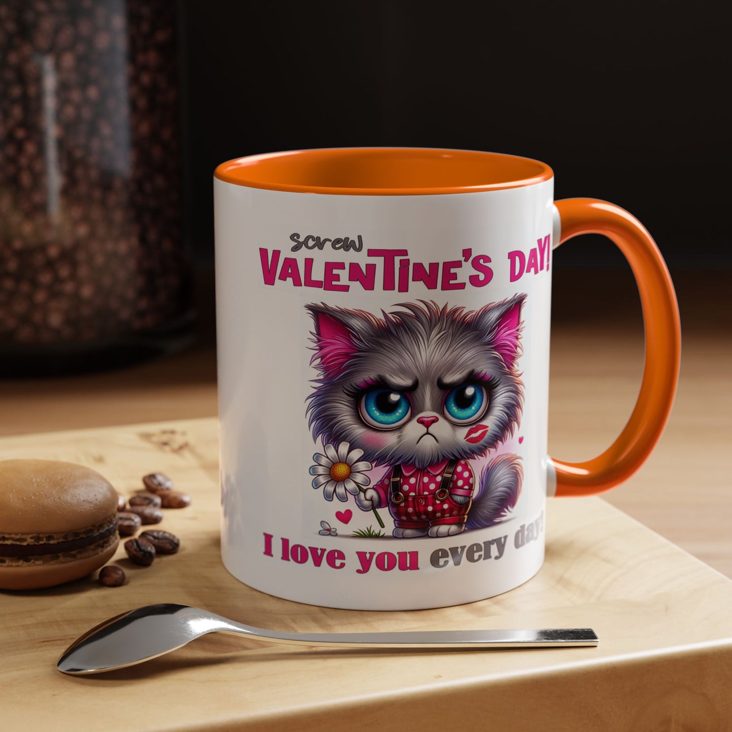 Animal Mug - Screw Valentine's Day
