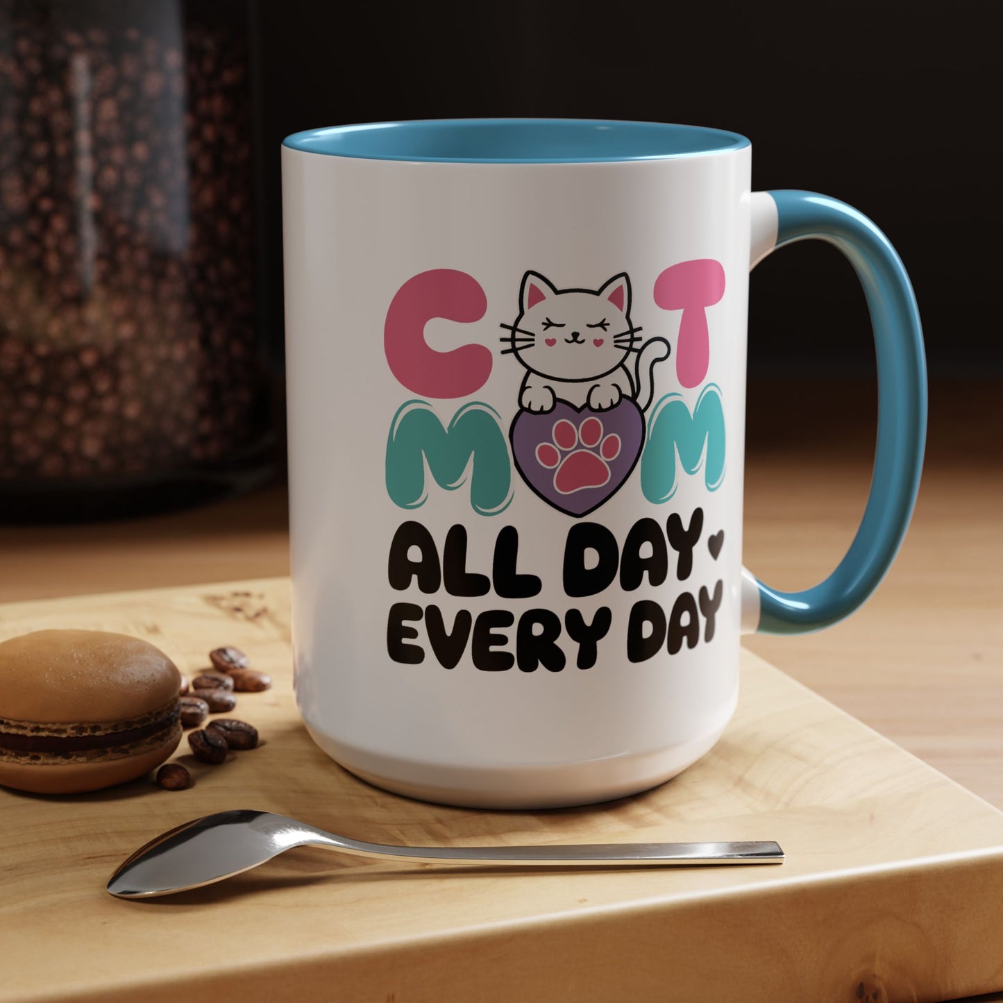 Animal Mug - Cat Mom All Day