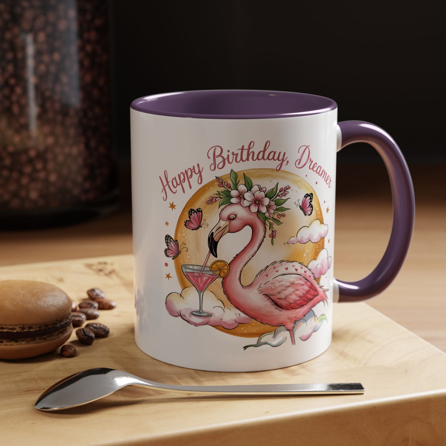 Birthday Mug - Pink Flamingo