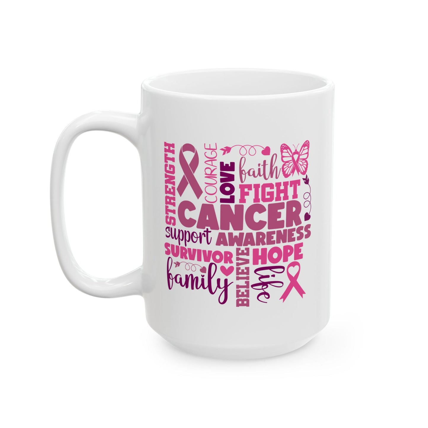 Support Mug - Cancer Awareness