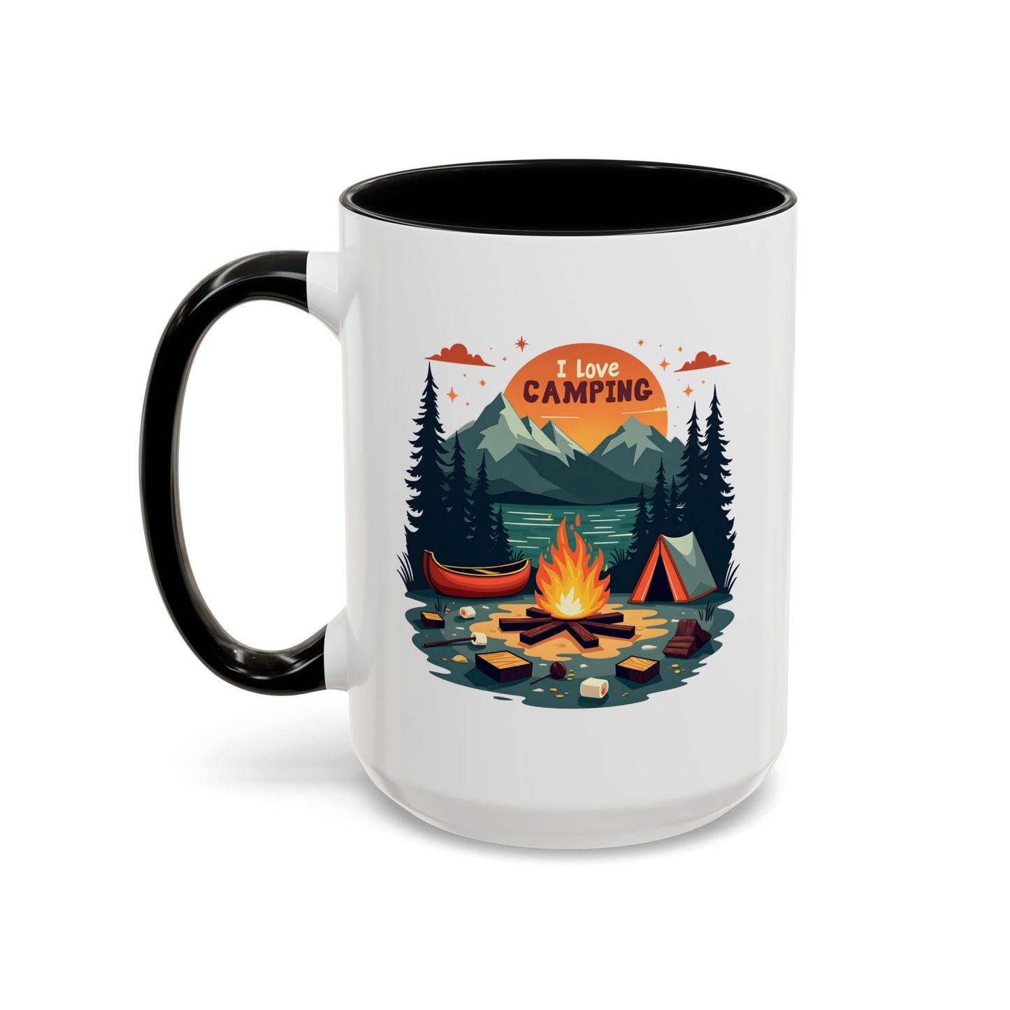 Adventure Mug - I Love Camping