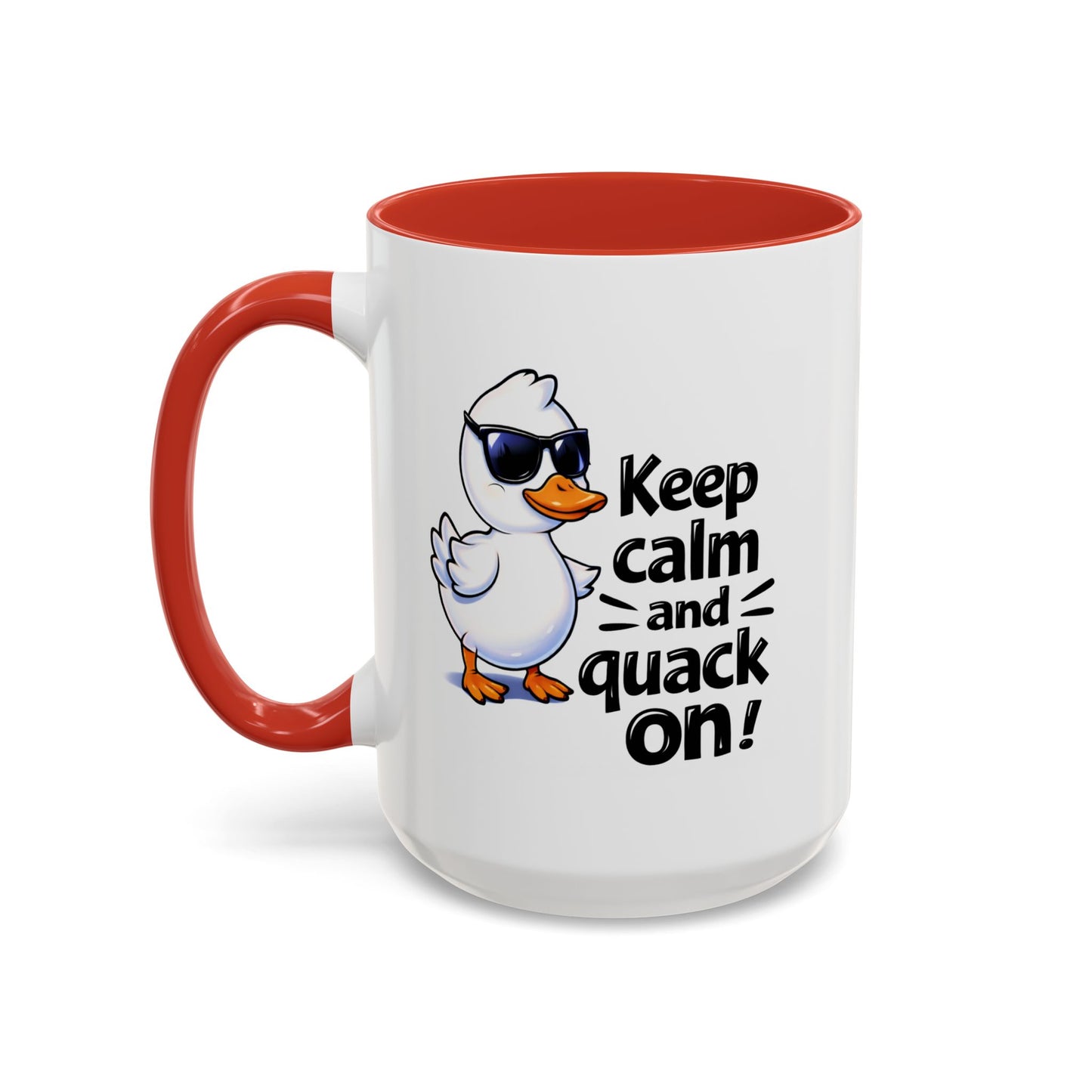 Wellness Mug - Keep Calm And Quack On