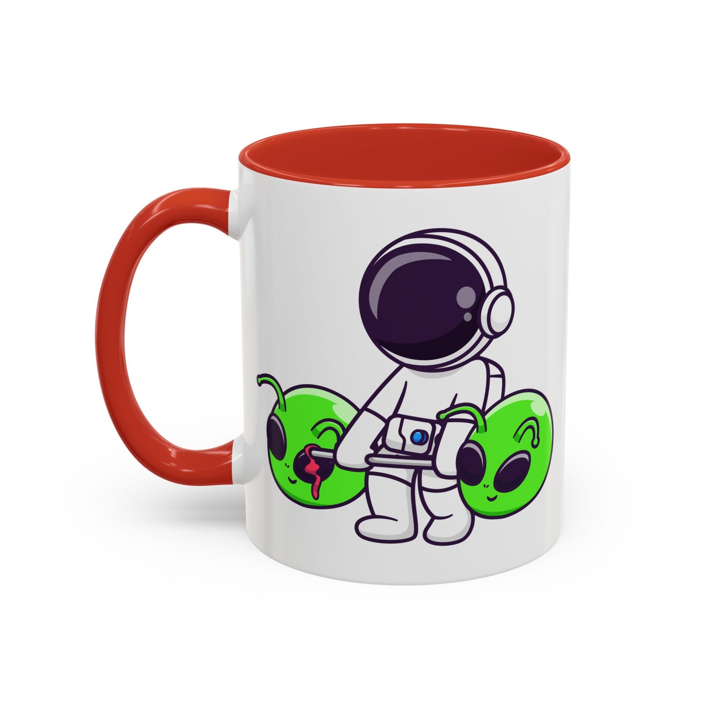 Alien Mug - Astronaut Lifting