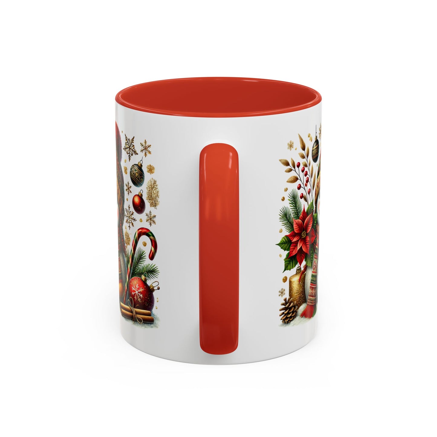 Christmas Mug - Snowman with Christmas Decorations