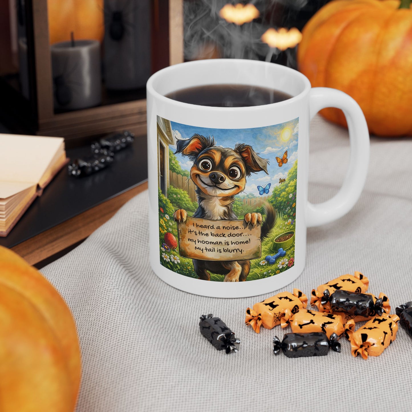 Animal Mug - I Heard A Noise....