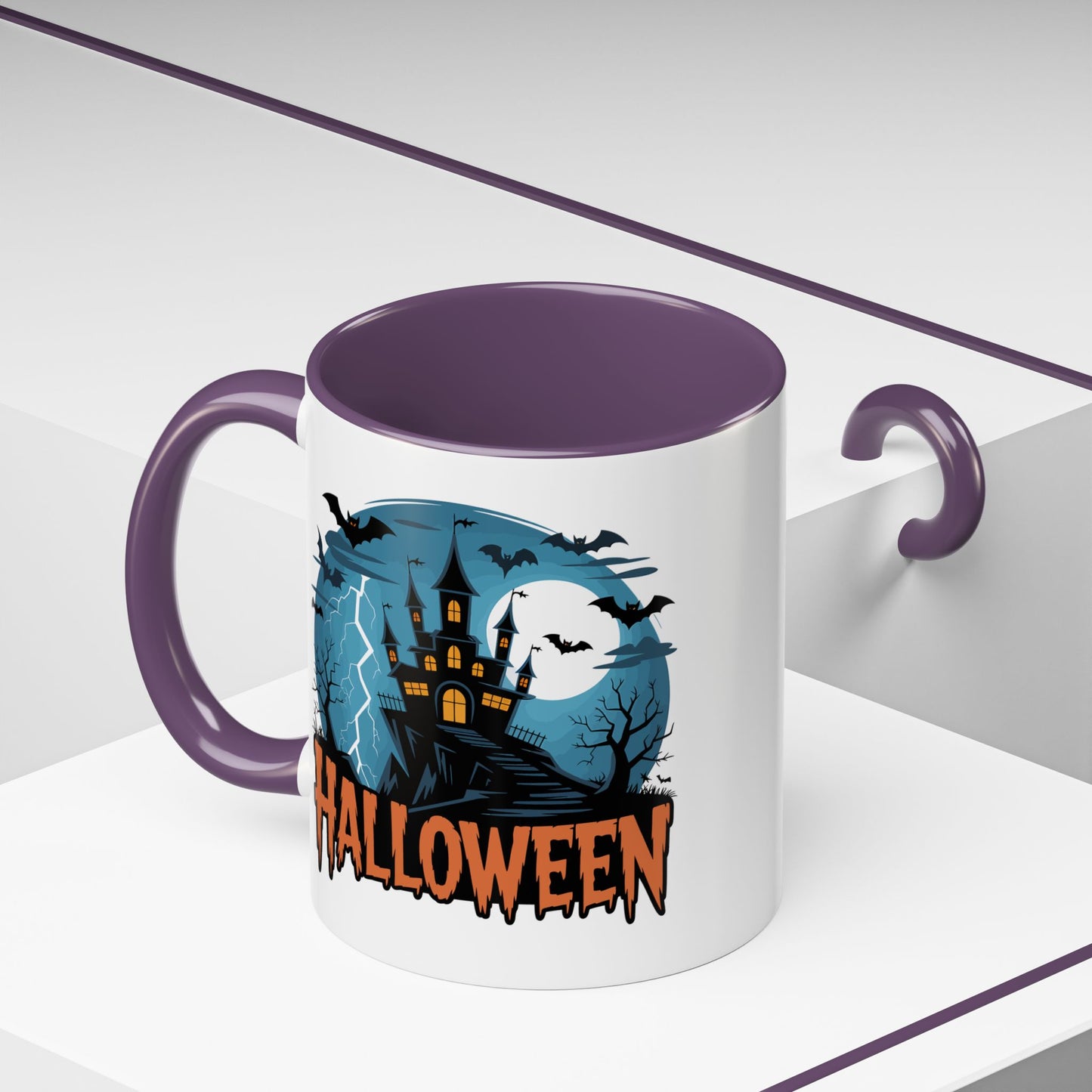 Halloween Mug - Halloween Haunted House