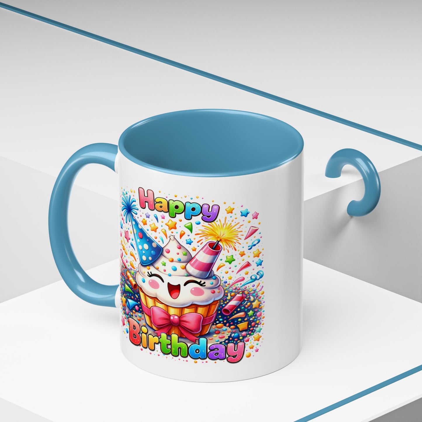 Birthday Mug - Happy Cupcake