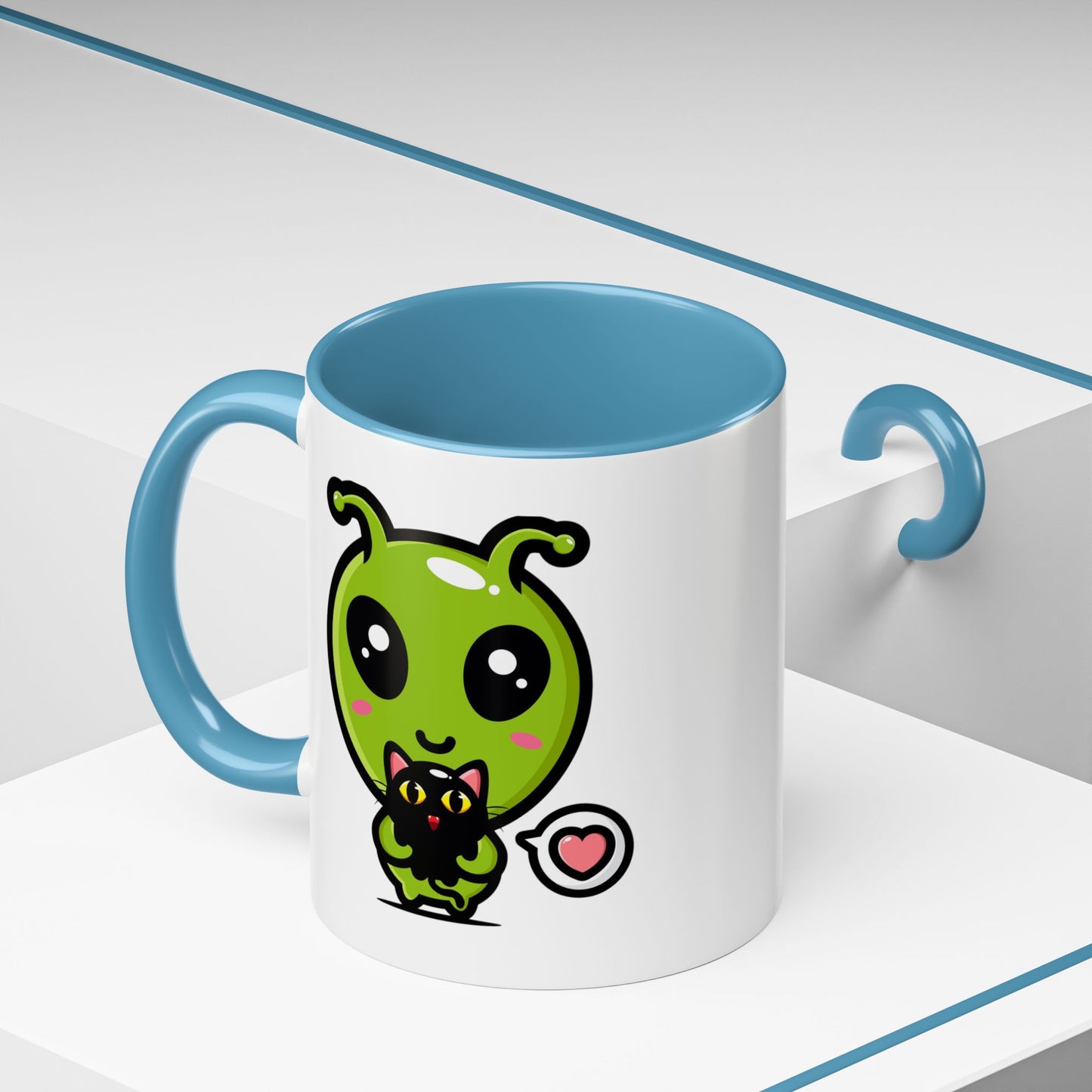 Alien Mug - Alien Hug Cat