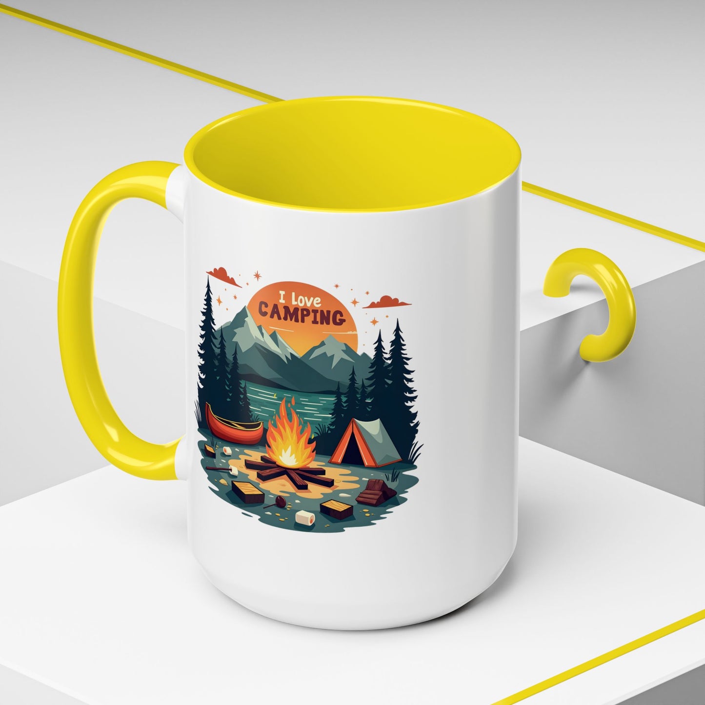 Adventure Mug - I Love Camping