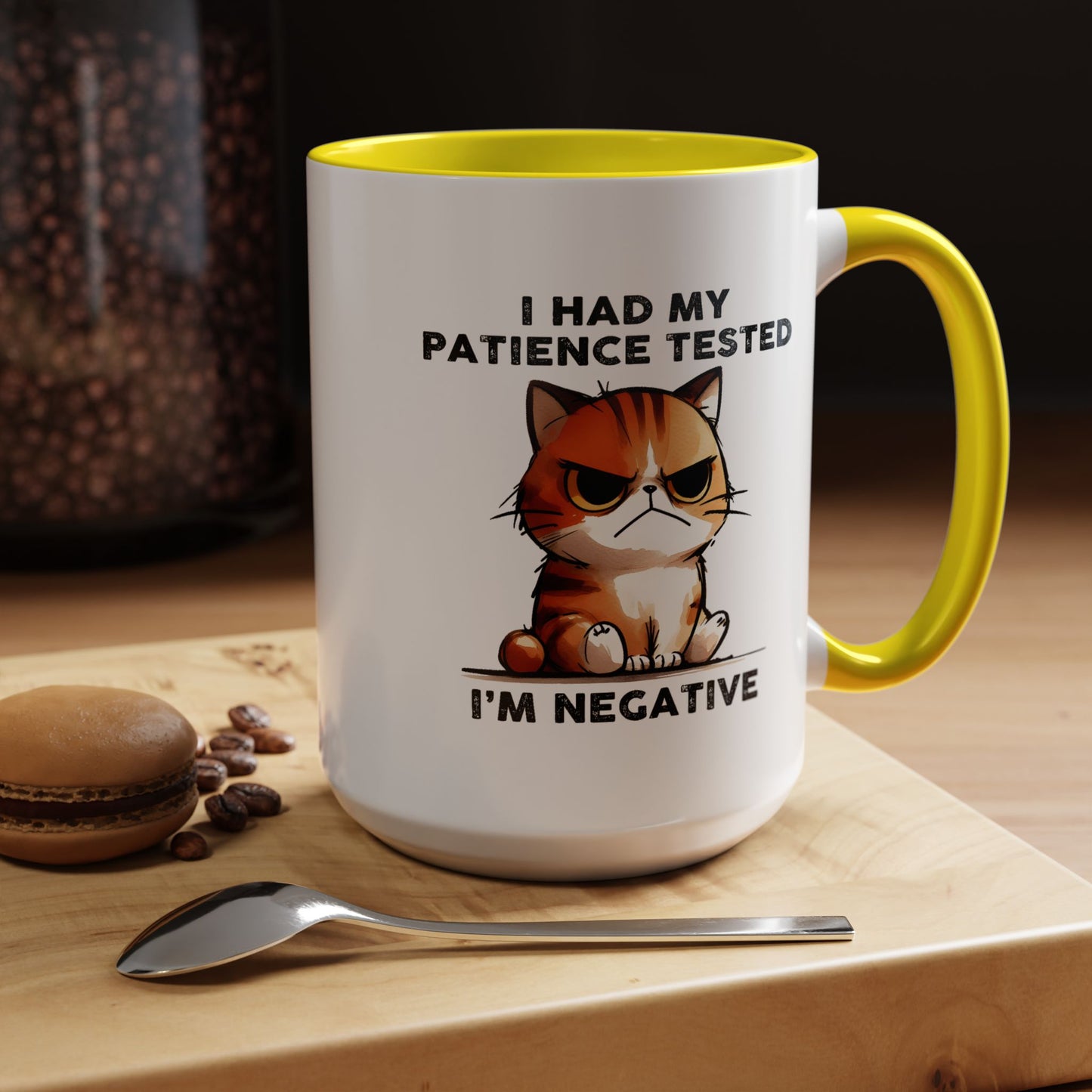 Humor Mug - I Had My Patience Tested Cat
