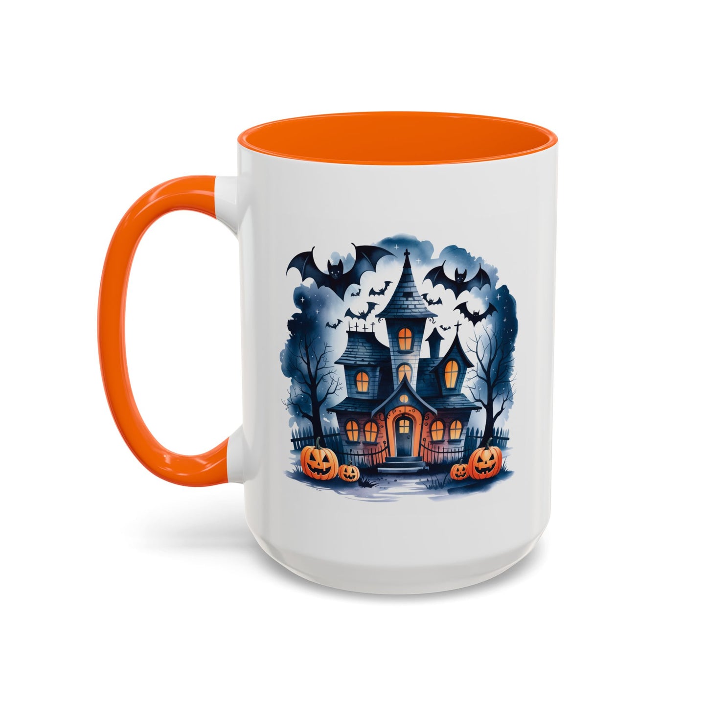 Halloween Mug - Bat Ghost House