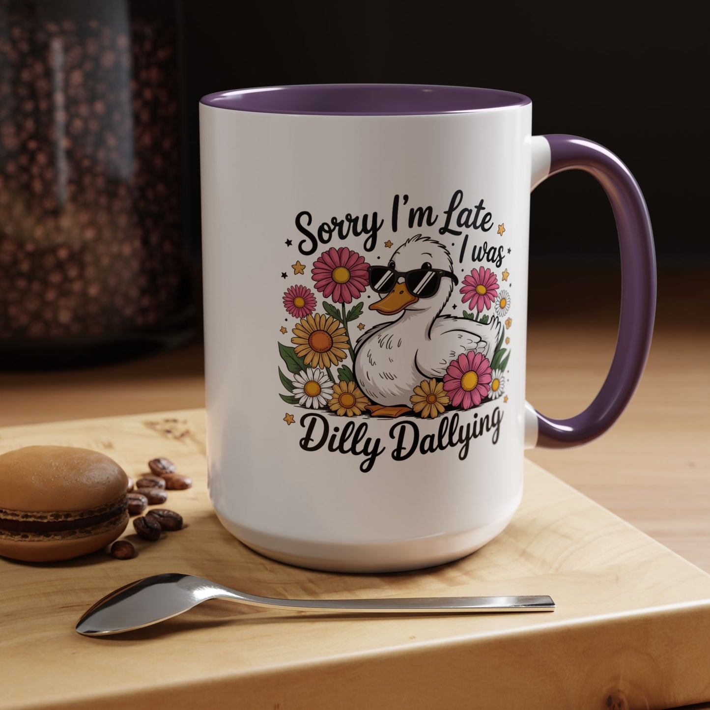 Humor Mug - Sorry I'm Late