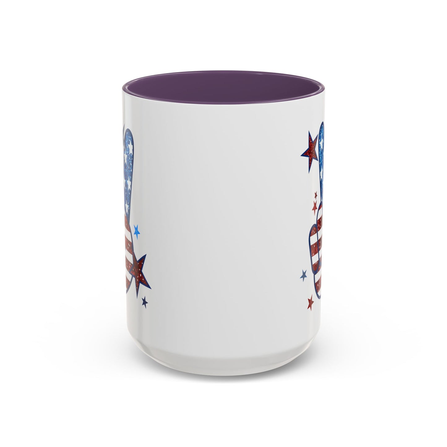 4th of July Mug - America Peace Sign