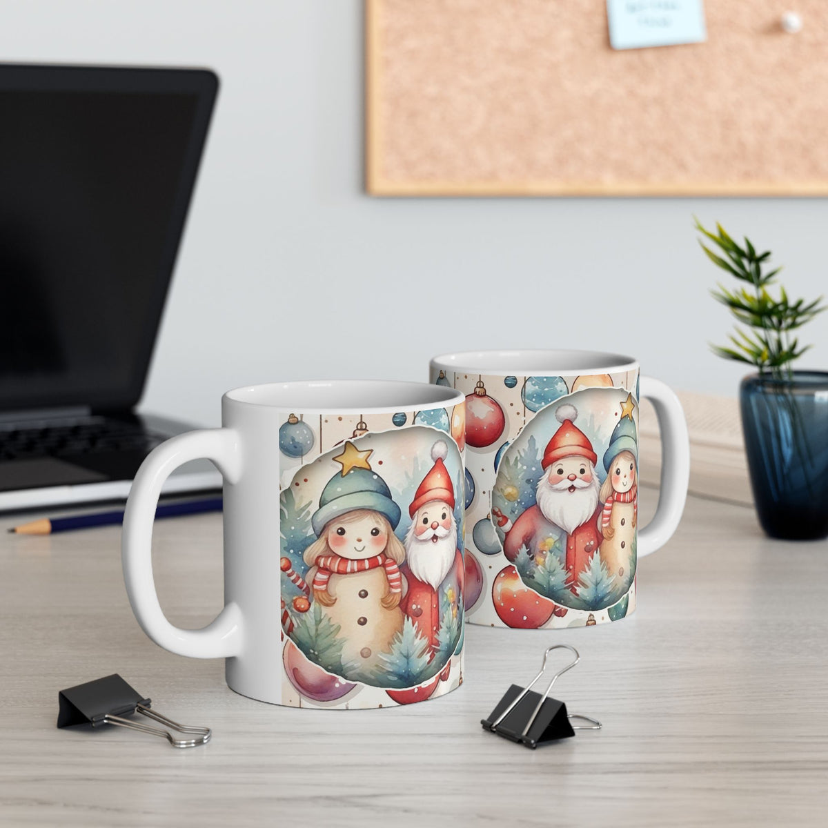 Chistmas Mug - Mr and Mrs Claus