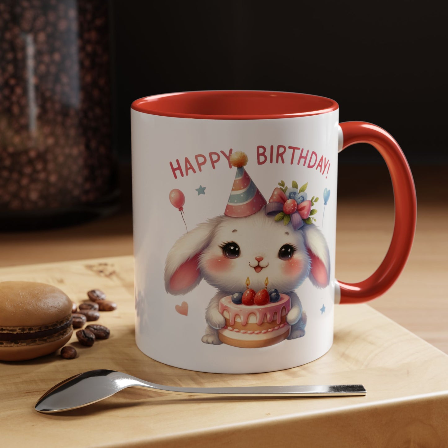 Birthday Mug - Happy Birthday Bunny 2