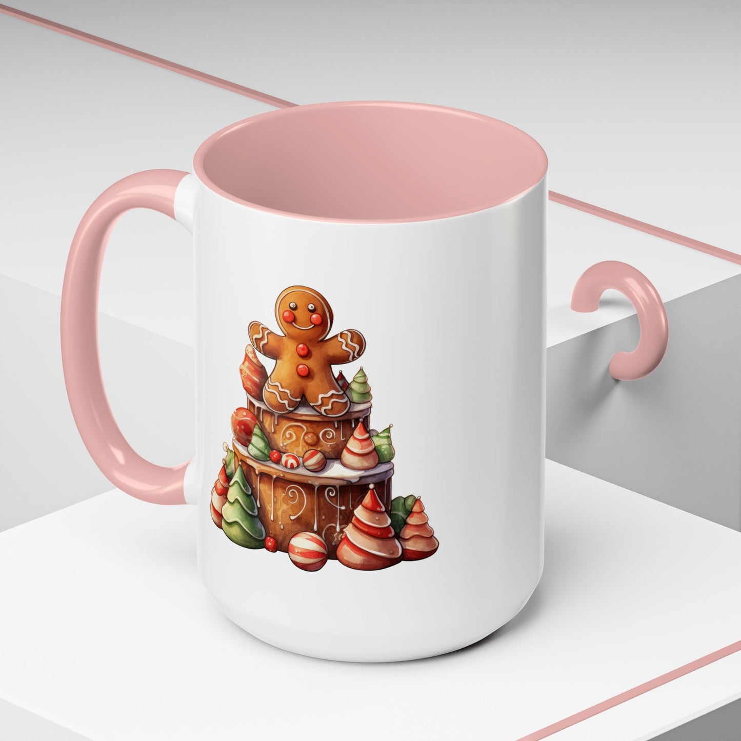 Christmas Mug - Gingerbread Man Cake