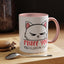 Adult Mug - Fluff You White Cat