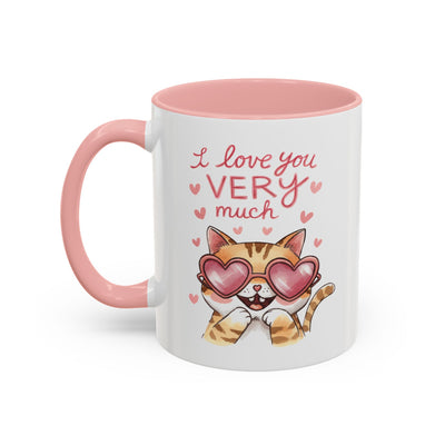 Valentine's Day Mug - I Love You Cat