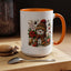 Christmas Mug - Snowman with Christmas Decorations