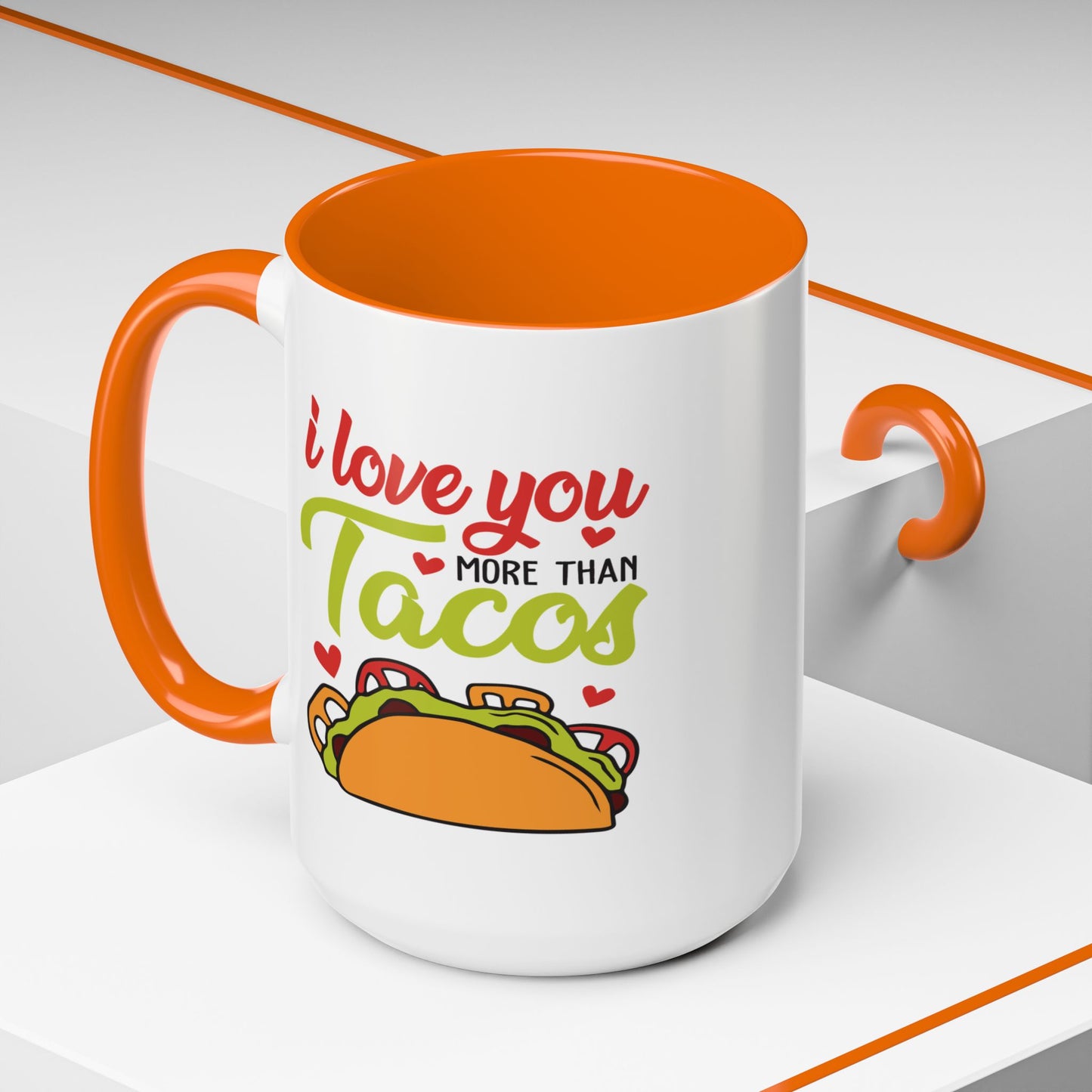 Anniversary Mug - I Love You More Than Tacos