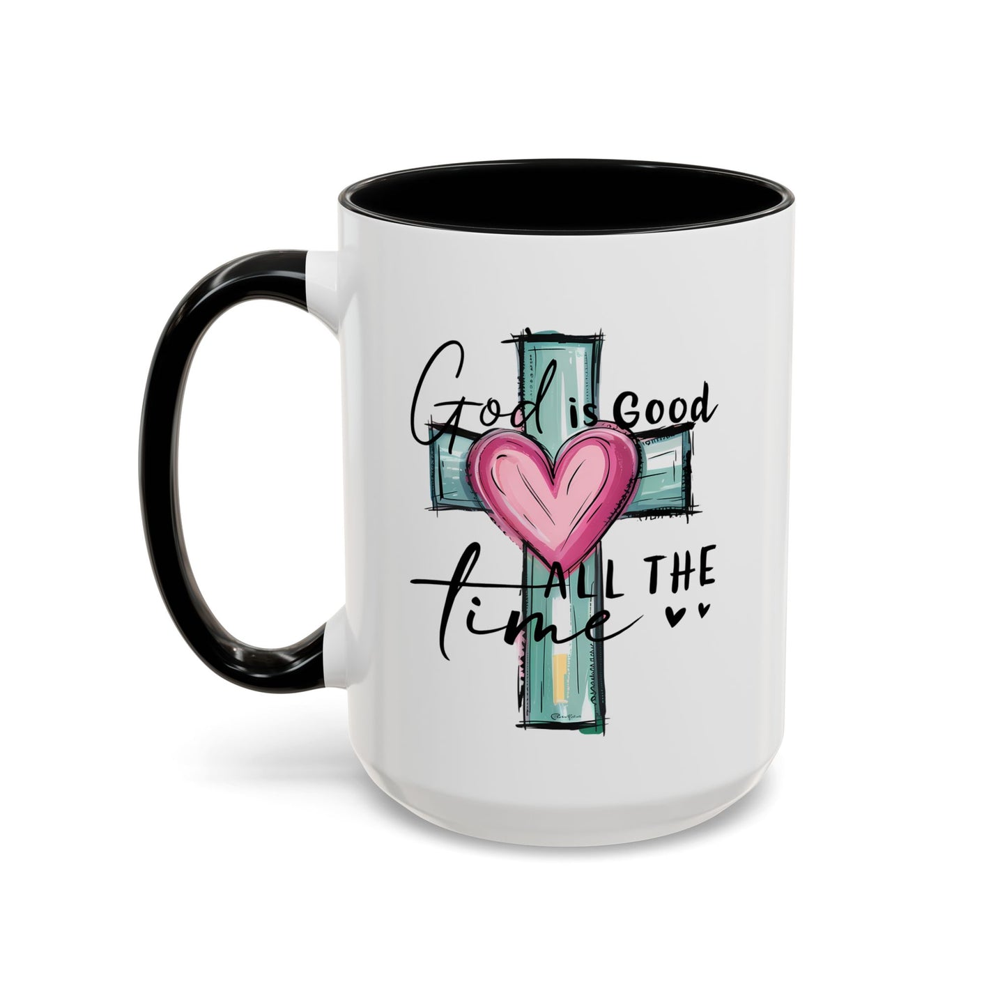 Religious Mug - God Is Good Cross