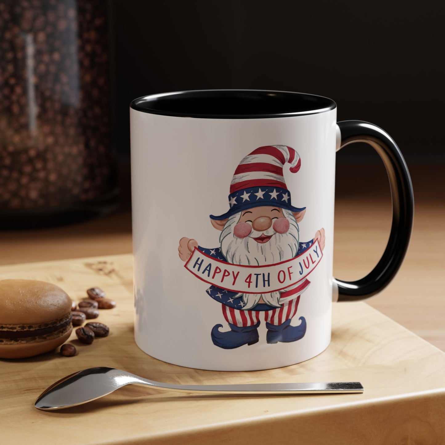 4th of July Mug - American Gnome 13