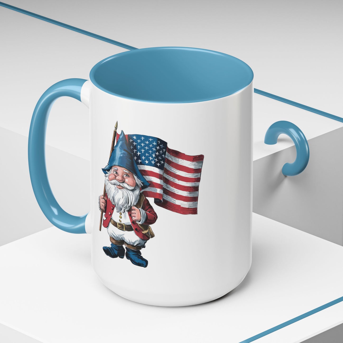 4th of July Mug - American Gnome 4