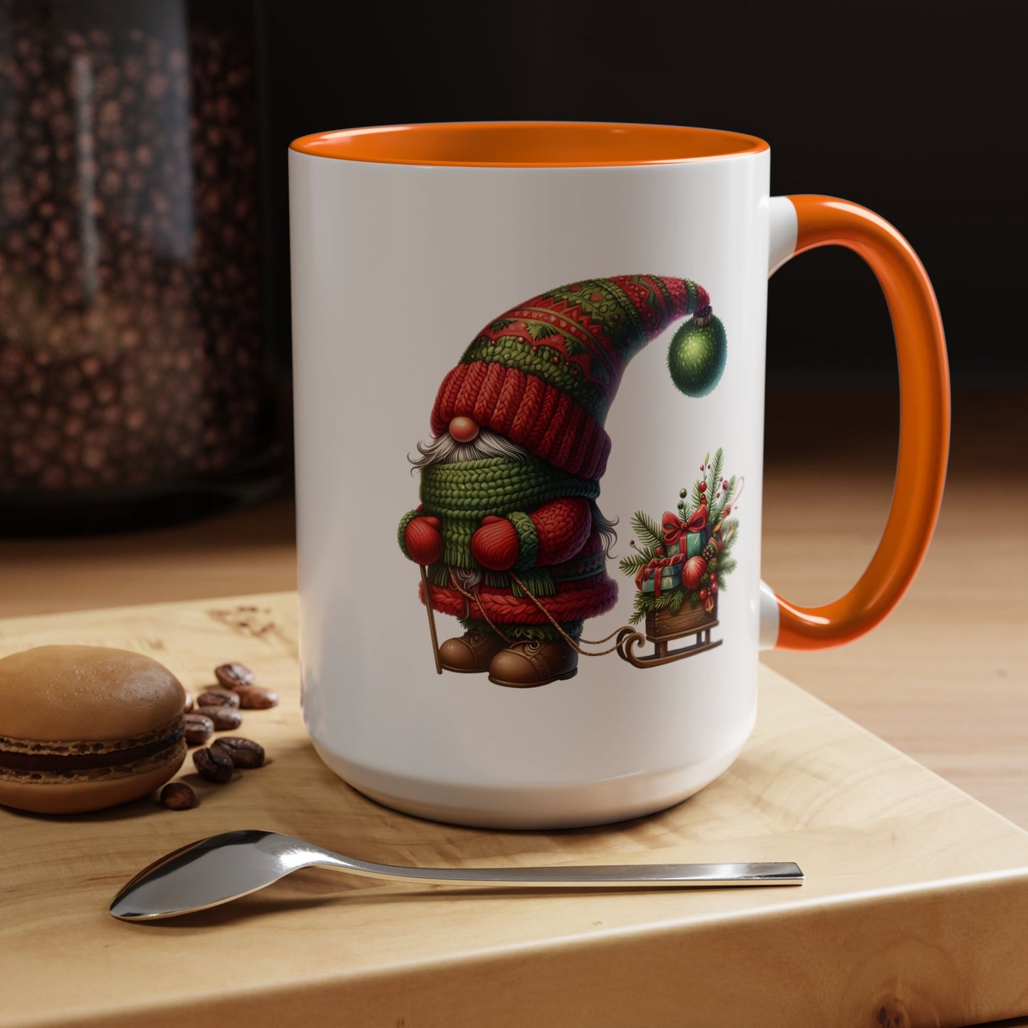 Christmas Mug - Gone with Miniature Sleigh