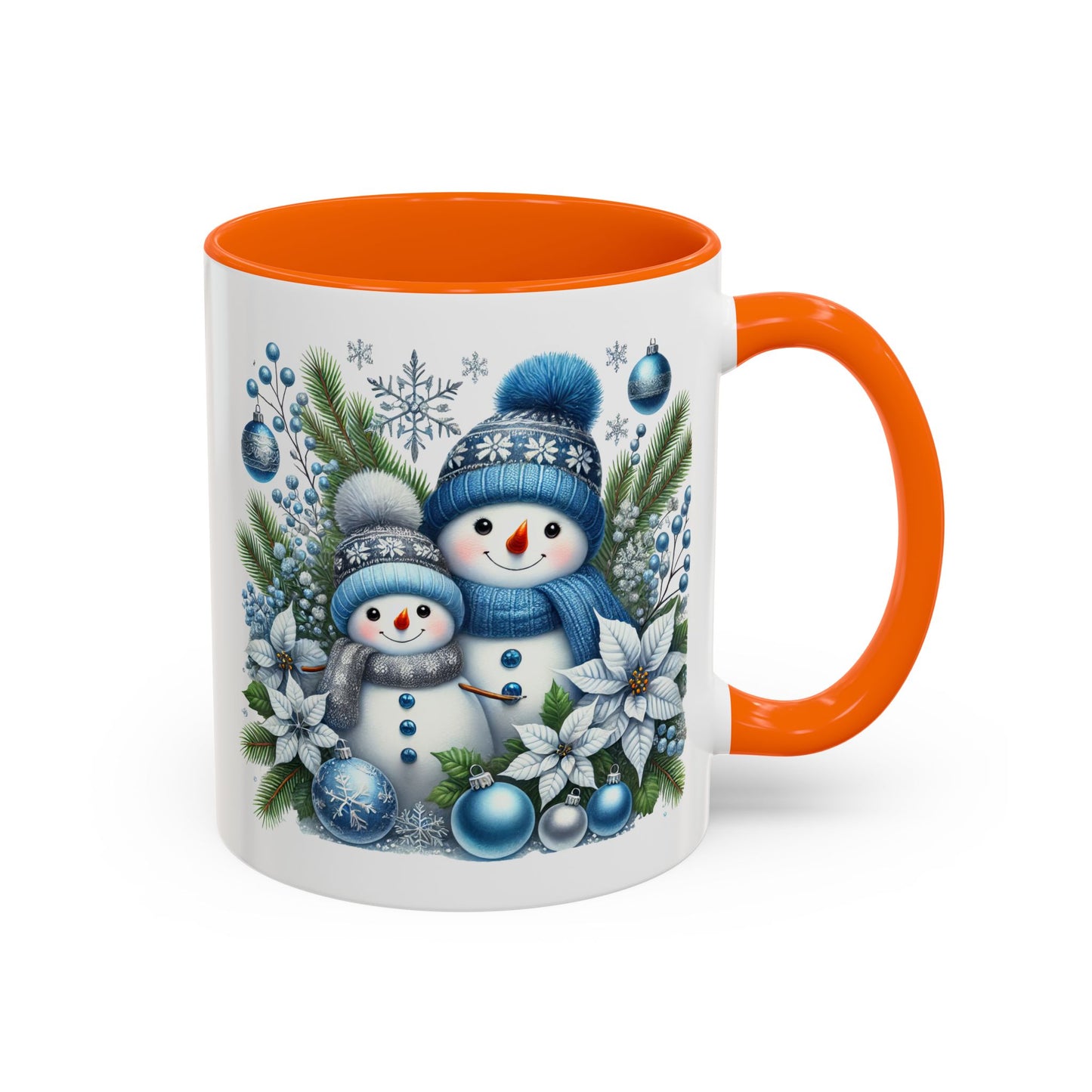 Christmas Mug - Blue Snowman Child