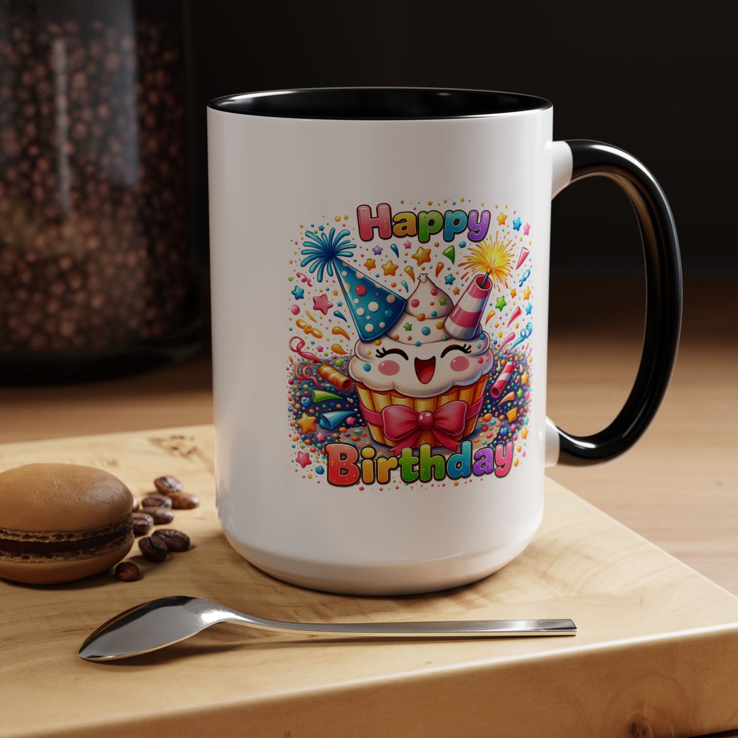 Birthday Mug - Happy Cupcake