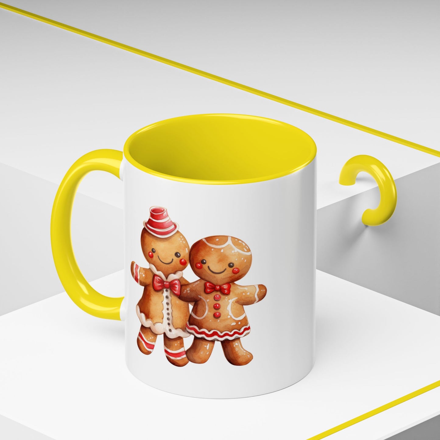 Christmas Mug - Gingerbread Man Boy & Girl