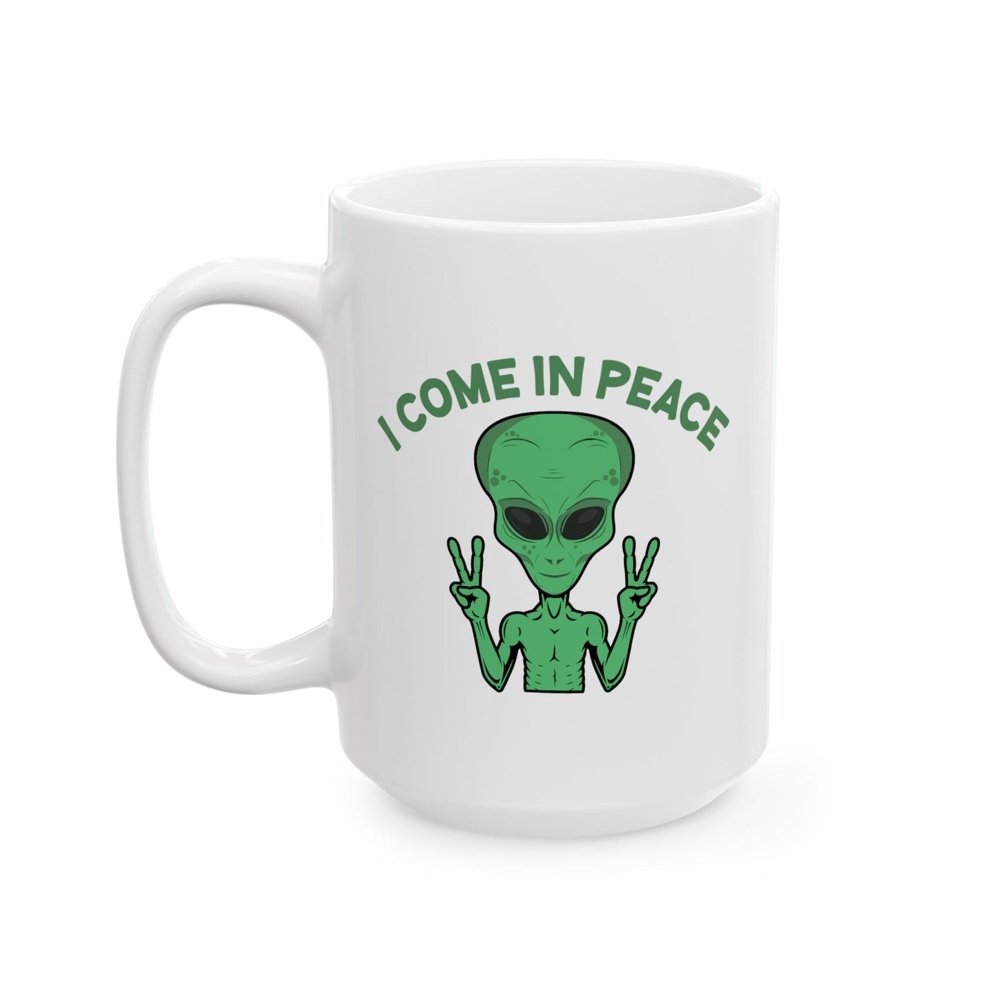 Alien Mug - I Come In Peace