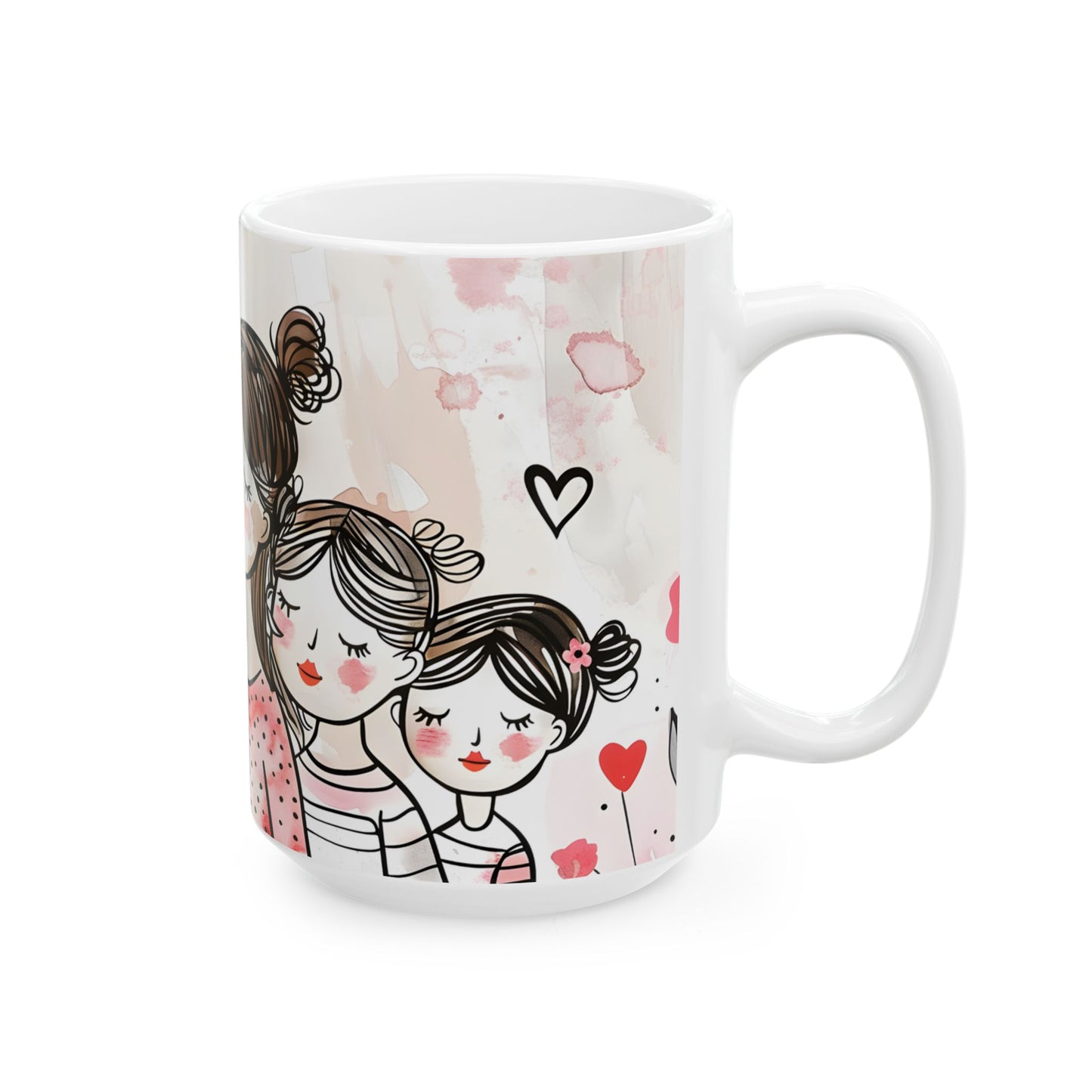 Mother's Day Mug - Mom & Daughters