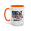 4th of July Mug - USA Since 1776 Gun