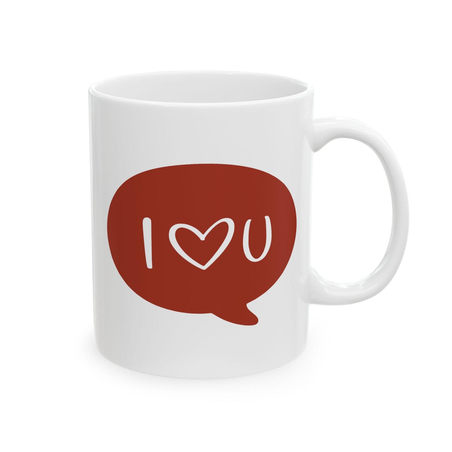 Valentine's Day Mug - I Love You Message