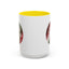 Christmas Mug - Merry Christmas White and Red Text Decoration